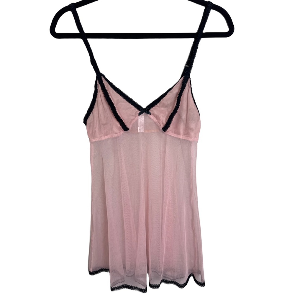 Victoria’s Secret Pink Sheer Babydoll Lingerie – Size S